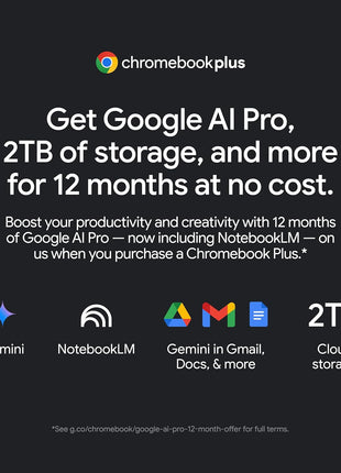 acer Chromebook Plus 514 Laptop with Google AI ??14 inch Full HD 1920 x 1080 IPS Touch Display | Intel Core i3-N305 | 8GB LPDDR5 | 128GB SSD | Wi-Fi 6E | FHD Camera | Chrome OS | CB514-4HT-375Z