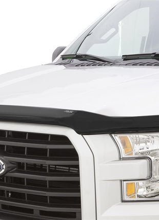 Auto Ventshade [AVS] Bugflector Hood Shield / Protector | Fits 1999 - 2007 GMC Sierra 1500, 01-06 Sierra 2500/3500, 07 Sierra 2500 HD Classic | High Profile Bug Deflector - 1 pc., Dark Smoke | 23814