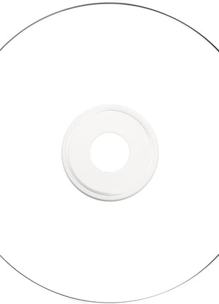 50pk Cdr 52x 700mb 80min White Thermal Printable Spindle