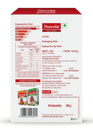 Nutrela Soya Chunks 220 gms