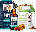 Dog Probiotics + Multivitamin Supplement, 15 in 1 Probiotic Chews for Dogs with Glucosamine Cranberry - 150 Soft Chews, Duck Flavor, Digestive Health, Diarrhea, Allergies, Joint Support, Immune System