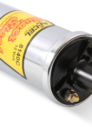 ACCEL 8140C Performance Universal SuperStock Chrome Point High Energy Coil