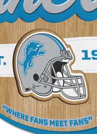 YouTheFan NFL Officially-licensed FanCave 3D wall art - ready-to-hang, 3D multi-layered construction - floating wall mount design - Perfect fan gift