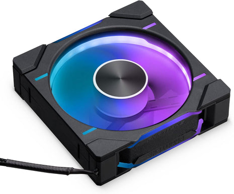 Phanteks D30 120mm Reverse Airflow ARGB PWM PC Fan, Daisy-Chain, Black