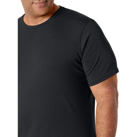 Under Armour Men's UA Sportstyle Left Chest Short Sleeve Shirt LG Black