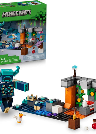 LEGO Minecraft The Warden Encounter Kids Toy - Collectible Building Set for Boys and Girls 7+- with Silent Ranger Minifigure - Great Birthday Gift for Gamers and Kids Who Love Minecraft Toys - 21274