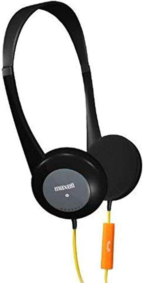 Maxell 195004 Action Kids Headphone with Microphone Black
