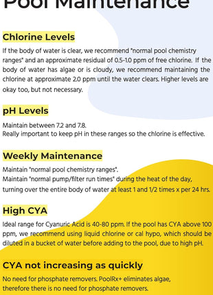 PoolRX+ pool unit 7.5k-20k gallons