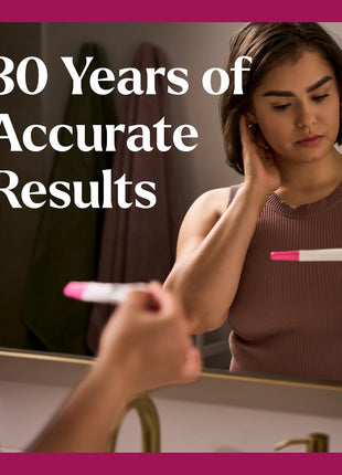 First Response Rapid Result Pregnancy Test, 2 Pack | Results In 1 Minute, Over 99% Accurate*, Easy-to-Read Results, Trusted For 30 Years
