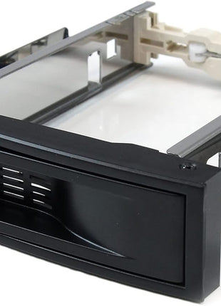 StarTech.com 5.25in Trayless Hot Swap Mobile Rack for 3.5in Hard Drive - Internal SATA Backplane Enclosure - Lockable drive bay , TAA (HSB100SATBK)