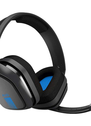 ASTRO Gaming A10 Wired Gaming Headset, Lightweight and Damage Resistant, ASTRO, 3.5 mm Audio Jack, for Xbox Series X|S, Xbox One, PS5, PS4, Nintendo Switch, PC, Mac- Black/Blue