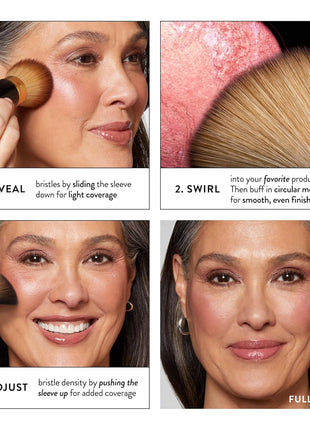 LAURA GELLER NEW YORK Makeup Brushes - Retractable Angled Kabuki Brush