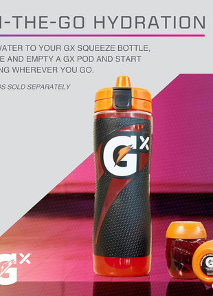 Gatorade Gx Bottle , Black, 30oz