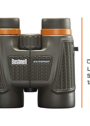 Bushnell H2O Xtreme 10x42 Compact Waterproof Binoculars with Fully Multi Coated Lens for Hunting and Boating 181042C