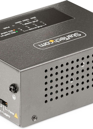 StarTech.com 4-Port Multi-Gigabit PoE++ Injector, 5/2.5/1G Ethernet (NBASE-T), PoE/PoE+/PoE++, Wall/DIN Rail Mountable, TAA