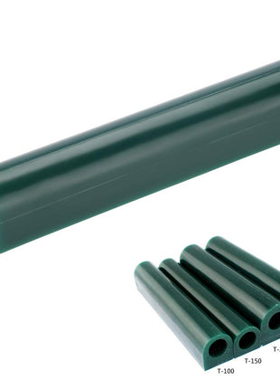 Jewelry Ring Tool Green Wax Tube for Making Rings Mold - Round With Centred Hole/Hard/Solid Carving Blank Large Flat Side (T200)