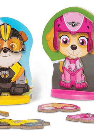 Melissa & Doug PAW Patrol Wooden Magnetic Pretend Play (64 Pieces)