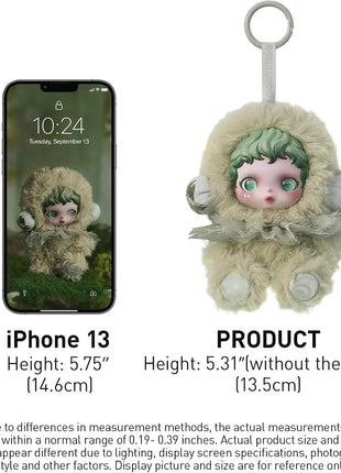 POP MART SKULLPANDA L'impressionnisme Series Plush Doll Blind Box Figures, Random Design Action Figures Collectible Toys Home Decorations, Holiday Birthday Gifts for Girls and Boys, Single Box