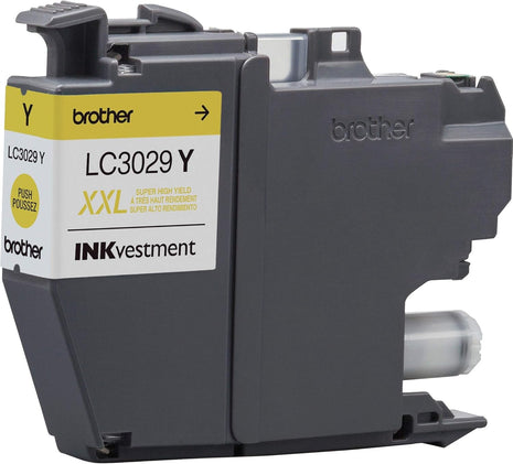 Brother LC3029Y Super High Yield Yellow Ink Cartridge, 1 Count (Pack of 1)