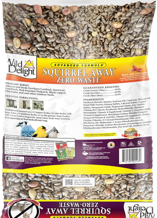 Wild Delight Advanced Formula Squirrel Away Zero Waste Wild Bird Food 5lbs