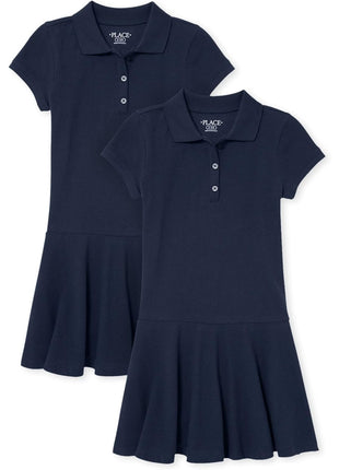 The Children's Place Girls' Pique Polo Dress