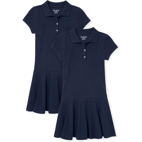 The Children's Place Girls' Pique Polo Dress