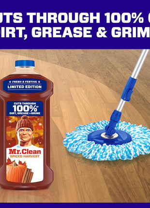 Mr. Clean All Purpose Cleaner, Cleaning Liquid, Spiced Harvest, 41oz