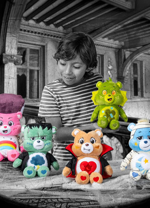 Care Bears Universal Monsters 9" Fun Size Plush - Grumpy as Frankenstein - Soft, Huggable Plushie, Stuffed Animal for Girls and Boys, Ages 4+