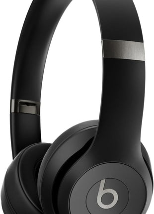 Beats Solo 4 - Wireless On-Ear Bluetooth Headphones, Up to 50-Hour Battery Life, Ultra-Lightweight Comfort, Powerful and Balanced Sound, Apple & Android Compatible - Matte Black