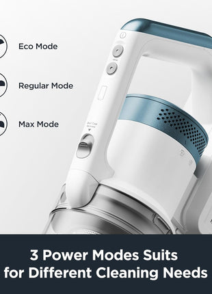 Eureka RapidClean Pro 250W Tangle-Free Cordless Stick Vacuum, NEC280TL | Lightweight 5.3 lbs, Up to 40 Mins, 3 Power Modes, LED Headlights, Tangle-Free Brushroll, for Pet Hair, Hard Floors & Carpets