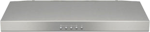 Broan-NuTone BCSQ130SS Three-Speed Glacier Under-Cabinet Range Hood with LED Lights ADA Capable, 1.5 Sones, 375 Max Blower CFM, 30-Inch, Stainless Steel