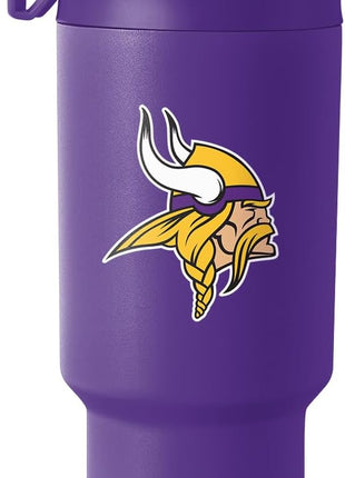 Simple Modern Officially Licensed NFL 30oz Tumbler with Flip Lid and Straws | Football Insulated Stainless Steel Cup | Gifts for Men Women | Trek Collection