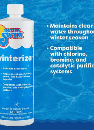 In The Swim Pool Closing Kit - Winterizing Chemicals for Above Ground and In-Ground Pools - Up to 15,000 Gallons