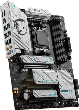 MSI X670E GAMING PLUS WIFI Gaming Motherboard (AMD Ryzen 9000/8000/7000 Series Processors, AM5, DDR5, PCIe 5.0, SATA 6Gb/s, M.2 slots, USB 3.2 Gen 2, Wi-Fi 6E, Bluetooth 5.3, 2.5Gbps LAN, HDMI/DP,ATX)