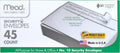 Mead #10 Security Business Envelopes Letter Size 4-1/8 inch x 9-1/2 inch Peel and Seal, Privacy Lined, No-Window, Press-It Seal-It Self-Adhesive for Home & Office Mailing, 45 Count (75026)