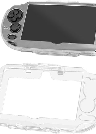 OSTENT Protective Clear Crystal Hard Carry Guard Case Cover Skin for Sony PS Vita PSV 1000 PCH-1000
