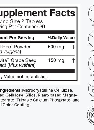 Humann SuperBeets Heart Tablets & Turmeric Chews