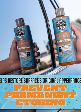 Chemical Guys Heavy Duty Water Spot Remover Gel for Paint, Glass, and Metal - Mineral and Water Spot Remover for Cars, Trucks, Motorcycles, RVs & More - 16 oz