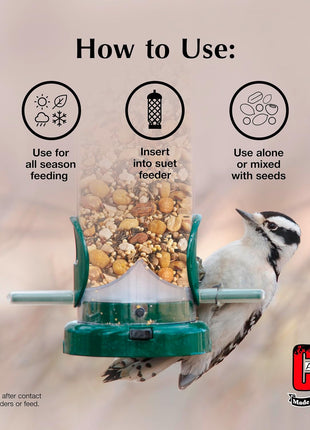 C&S Wild Bird Woodpecker Suet Nuggets Mega Box, 8 Pounds