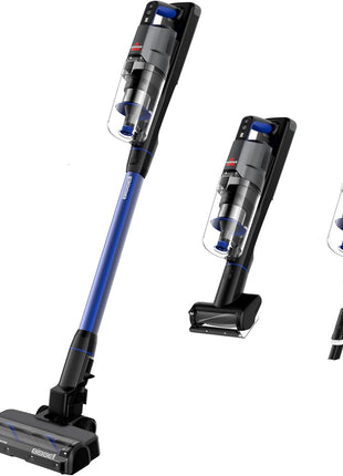 Bissell PowerClean FurFinder 200W Self-Standing Cordless Vacuum, 4052 | Bright headlights; wall mount; removable battery; upholstery tool; self-standing for easy storage
