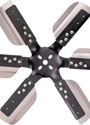 Derale 17019 19hd Ss Flxfn Blkspi Std