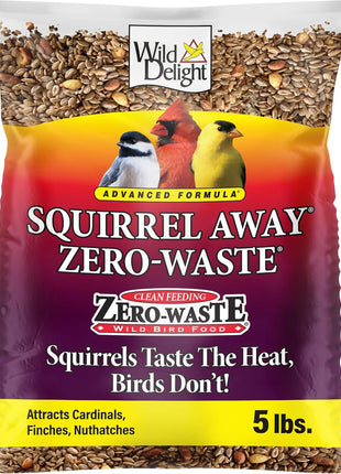 Wild Delight Advanced Formula Squirrel Away Zero Waste Wild Bird Food 5lbs