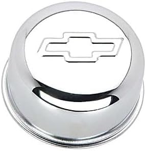 Proform 141-103 SBC Chrome Bowtie Valve Cover - Tall with Baffle