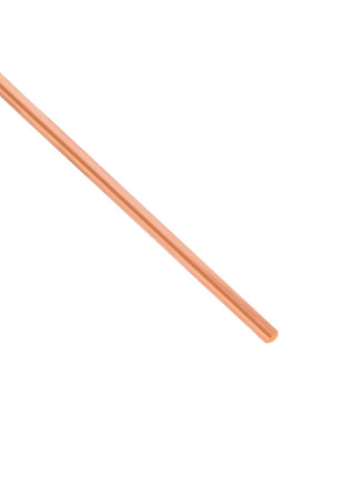 8 Gauge/3.2 mm 6.5 feet 5 oz 99.9% Dead Soft Copper Wire for Electroculture Gardening, Jewelry Making, Beading, Science Projects, DIY Artwork, Pure Bare Copper Wire