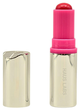 Haus Labs Color Fuse Longwear Hydrating Glassy Lip + Cheek Blush Balm Stick - Glassy Pitaya