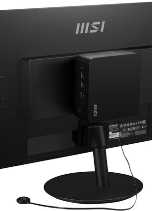 msi Cubi NUC Barebone Desktop, Intel Core 5-1345U, 2X DDR5 Slots (up to 64GB), vPRO Enterprise, WiFi 6E, 3 Year Advance Replacement (13MQG-203BUS)