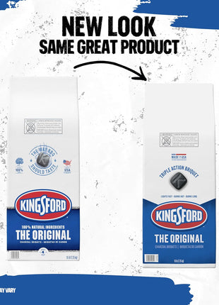 Kingsford Original Charcoal Briquettes, BBQ Charcoal for Grilling, 16 Pounds (Package May Vary)
