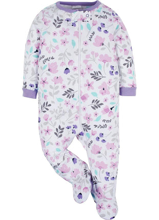 Onesies Brand Baby Girls 4-pack 'N Play Footies Multi And Toddler Sleepers, Rainbows, 0-3 Months US