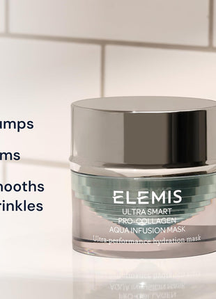 ELEMIS ULTRA SMART Pro-Collagen Aqua Infusion Mask, Cooling Gel, 50ml
