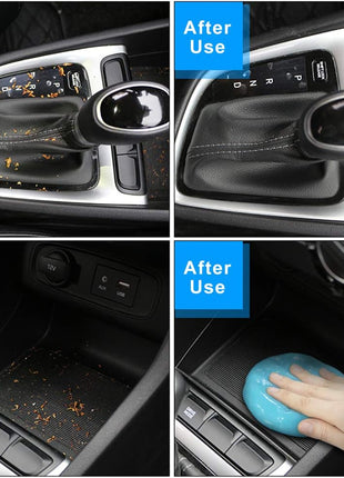 TICARVE Cleaning Gel for Car Detail Tools Car Cleaning Automotive Dust Air Vent Interior Detail Putty Universal Dust Cleaner for Auto Laptop Car Slime Cleaner